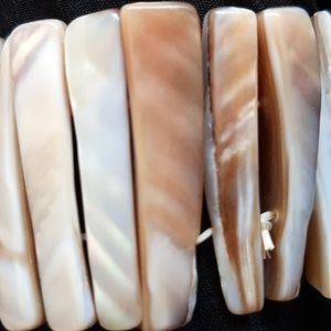 Jewelry | Cuff Bracelet Made Of Shells Mother Of Pearl Type Finish ...